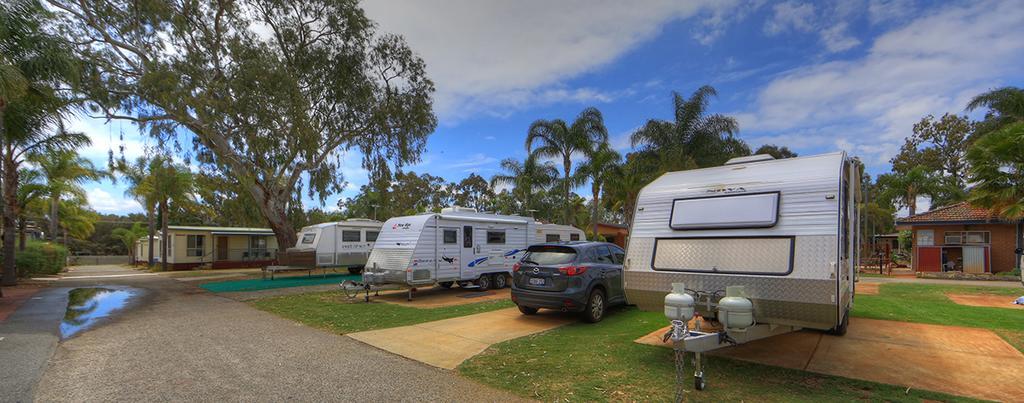 Central Caravan Park Perth Esterno foto